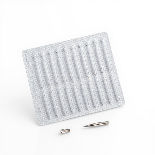Ocura professional grade plasma pen needle tips on white background