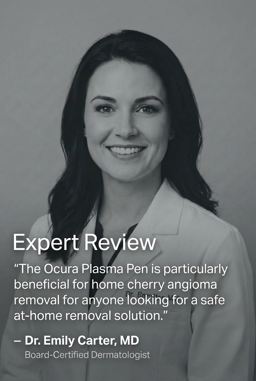 Ocura cherry angioma pen kit for precise red spot treatment