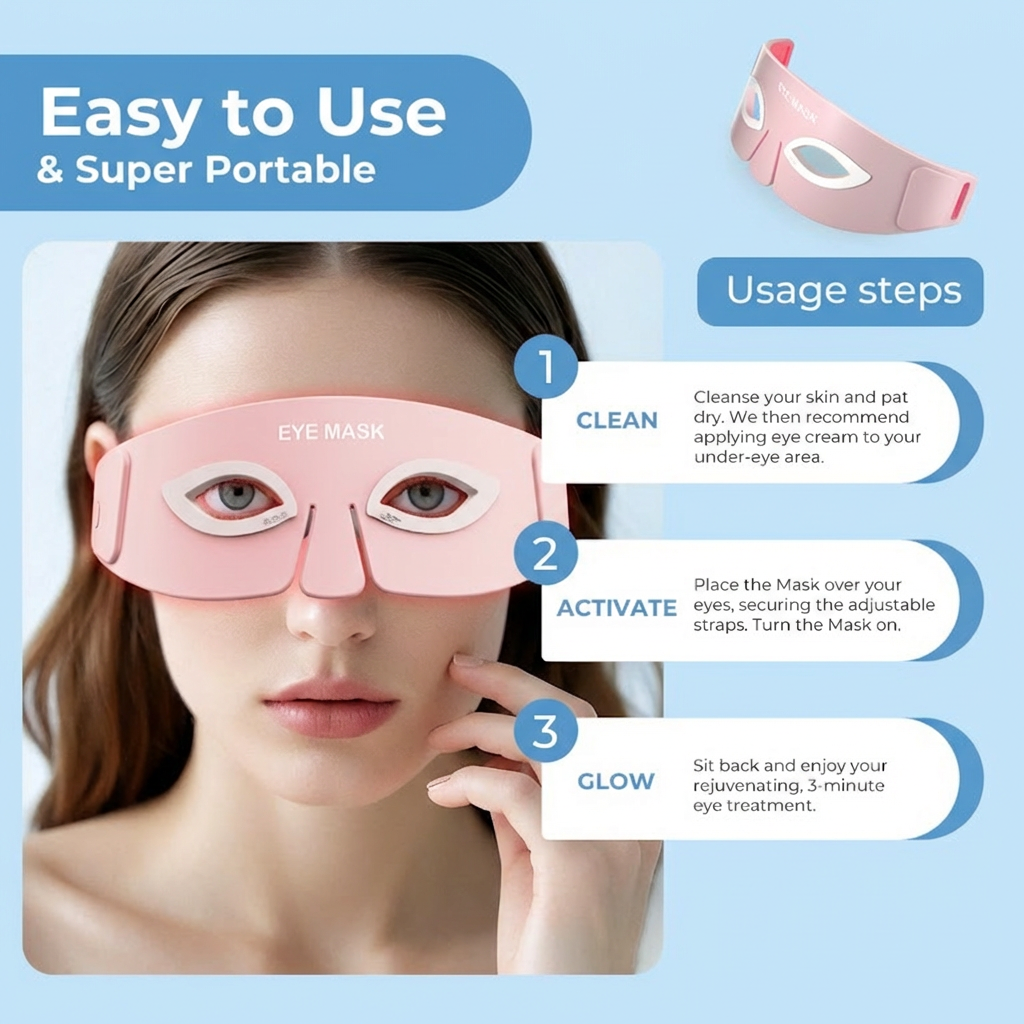 Ocura recovery eye mask for a soothed, refreshed appearance