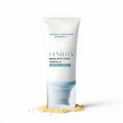 Ocura SPF 50 sunscreen bottle for post-treatment sun protection