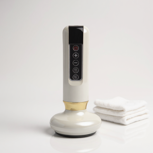 Slimmex anti-cellulite device on white background for body contouring